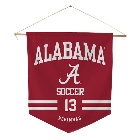 Alabama - NCAA Women's Soccer : Melina Rebimbas - Pennant - 18" x 21"-0