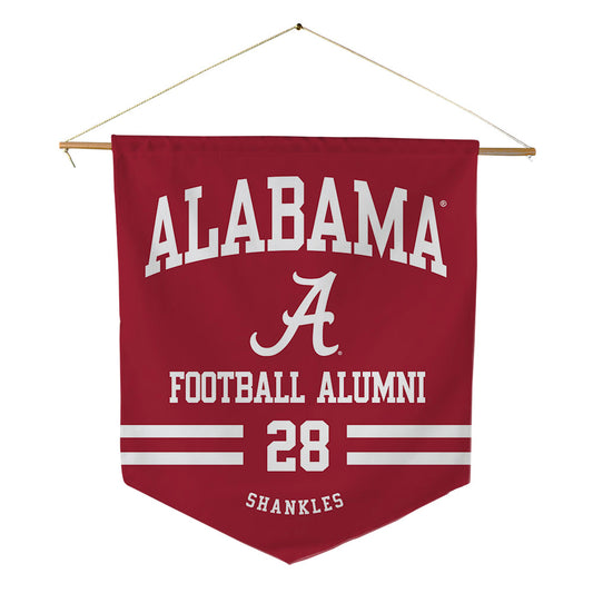 Alabama - Football Alumni : Don Shankles - Pennant - 18" x 21"-0