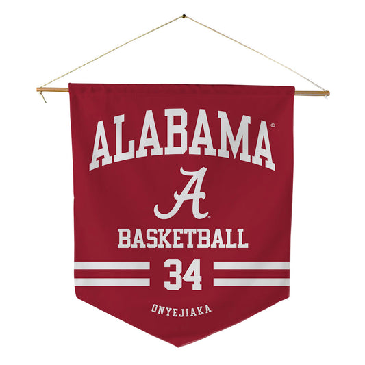 Alabama - NCAA Men's Basketball : Collins Onyejiaka - Pennant - 18" x 21"-0