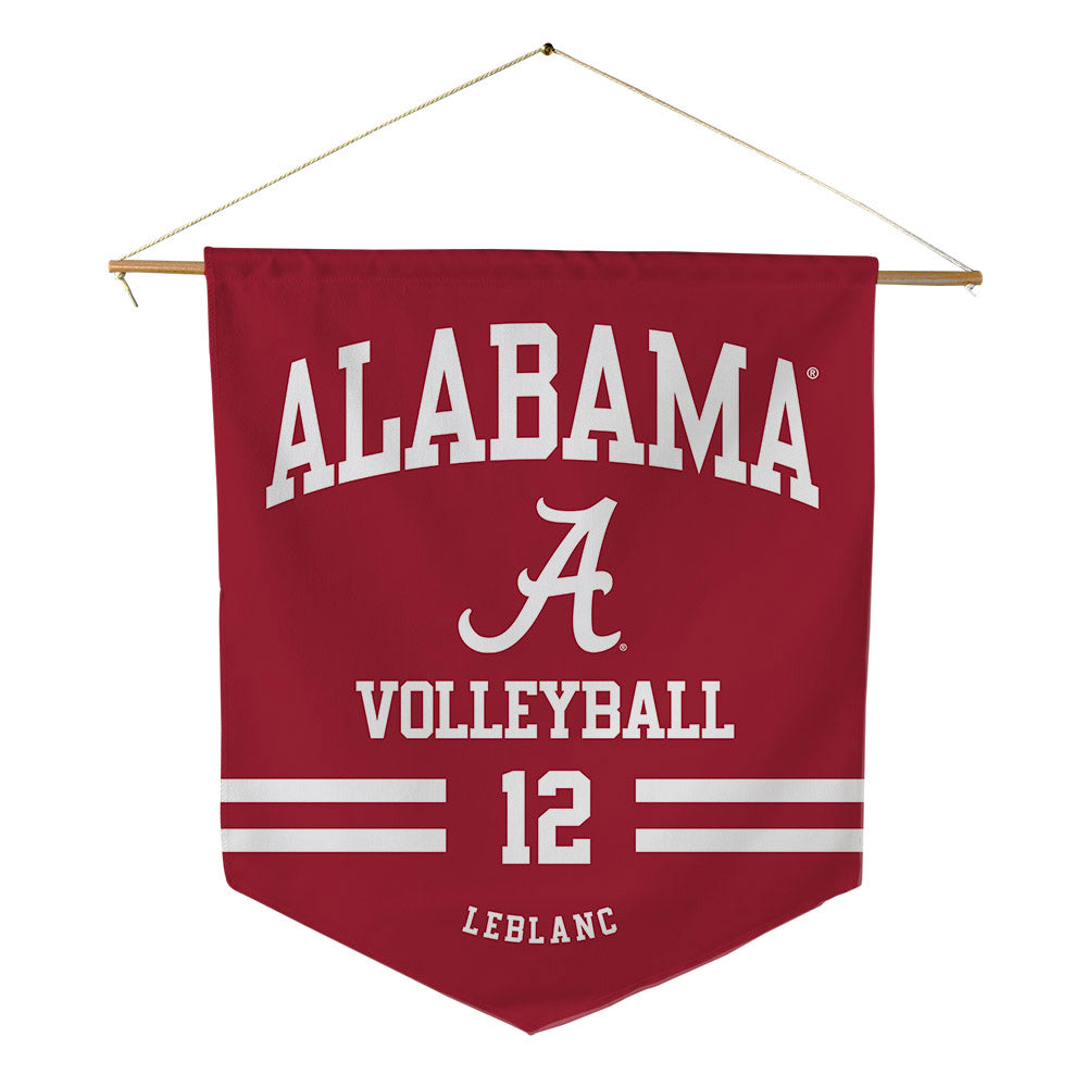 Alabama - NCAA Women's Volleyball : Gabbi LeBlanc - Pennant - 18" x 21"-0