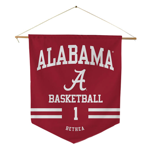 Alabama - NCAA Men's Basketball : Jalil Bethea - Pennant - 18" x 21"-0
