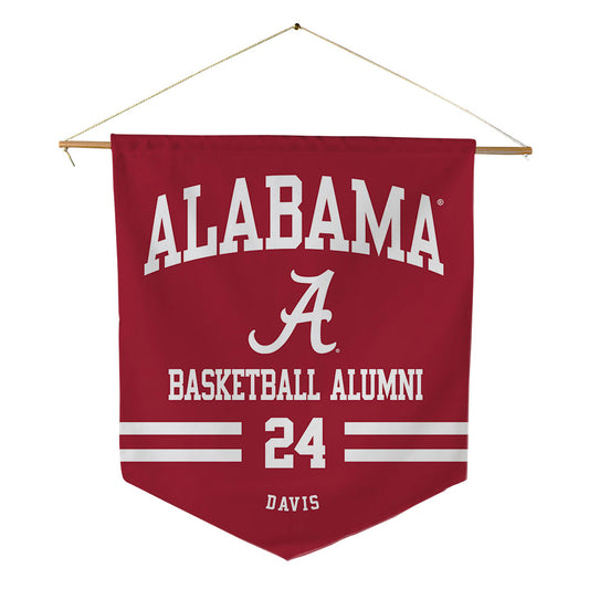 Alabama - Men's Basketball Alumni : Charvez Davis - Pennant - 18" x 21"-0