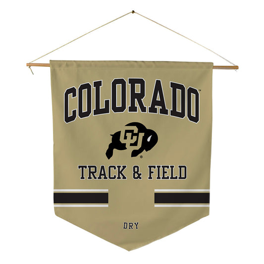 Colorado - NCAA Men's Track & Field : Luke Dry - Pennant - 18" x 21"-0