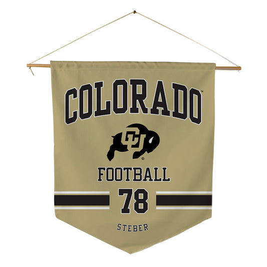Colorado - NCAA Football : Hudson Steber - Pennant - 18" x 21"-0