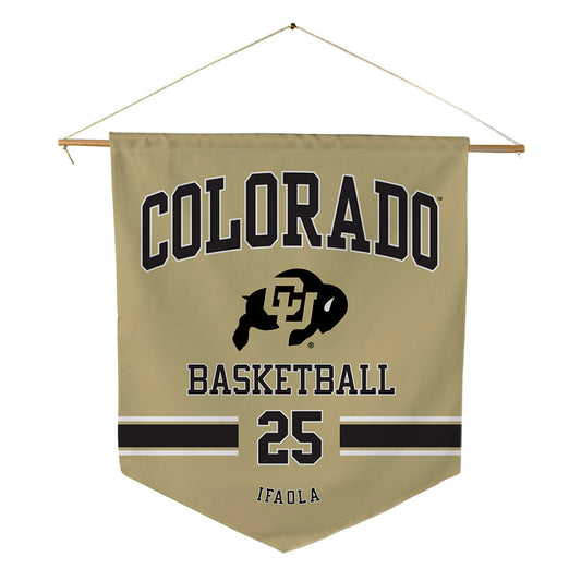Colorado - NCAA Men's Basketball : Fawaz Tacko Ifaola - Pennant - 18" x 21"-0