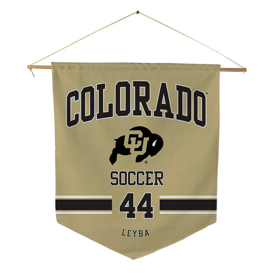 Colorado - NCAA Women's Soccer : Faith Leyba - Pennant - 18" x 21"-0