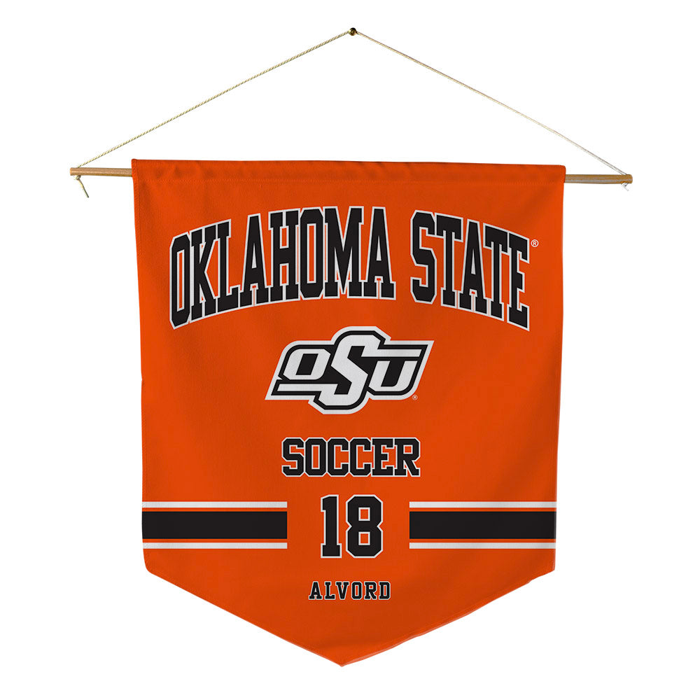 Oklahoma State - NCAA Women's Soccer : Emma Alvord - Pennant - 18" x 21"-0