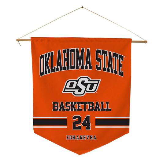 Oklahoma State - NCAA Women's Basketball : Praise Egharevba - Pennant - 18" x 21"-0