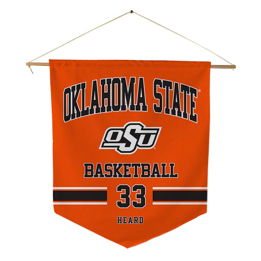 Oklahoma State - NCAA Women's Basketball : Tyla Heard - Pennant - 18" x 21"-0