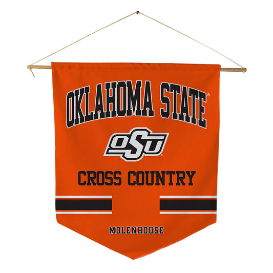 Oklahoma State - NCAA Women's Cross Country : Annie Molenhouse - Pennant - 18" x 21"-0