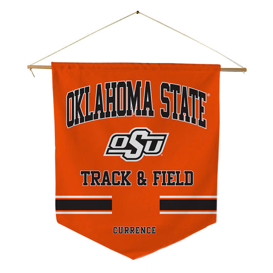 Oklahoma State - NCAA Men's Track & Field : Ben Currence - Pennant - 18" x 21"-0