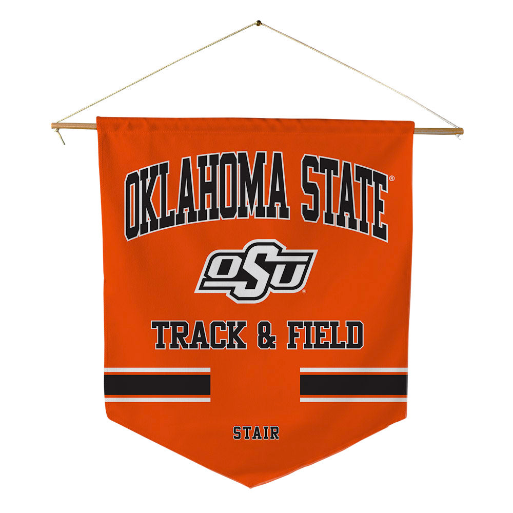 Oklahoma State - NCAA Women's Track & Field : Sarah Stair - Pennant - 18" x 21"-0