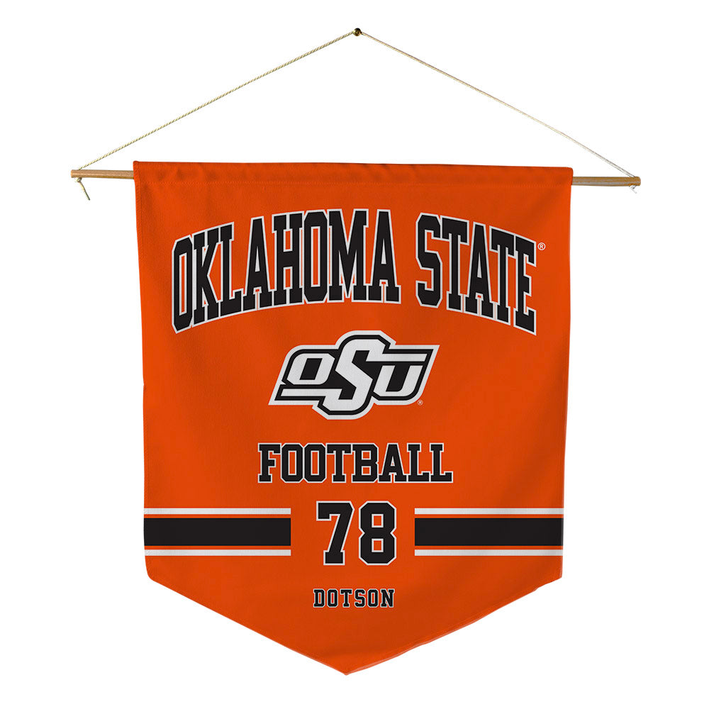 Oklahoma State - NCAA Football : Davis Dotson - Pennant - 18" x 21"-0