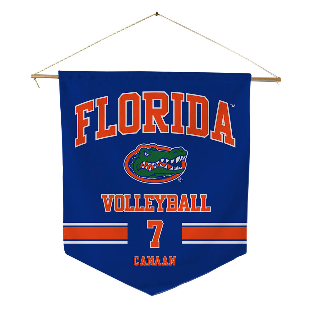 Florida - NCAA Women's Volleyball : Emily Canaan - Pennant - 18" x 21"-0