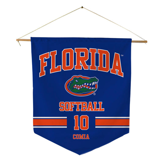 Florida - NCAA Softball : Gabrielle Comia - Pennant - 18" x 21"-0