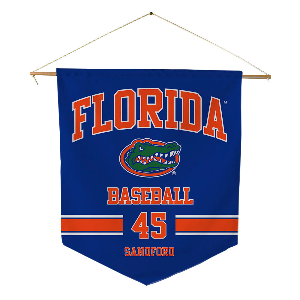 Florida - NCAA Baseball : Schuyler Sandford - Pennant - 18" x 21"-0