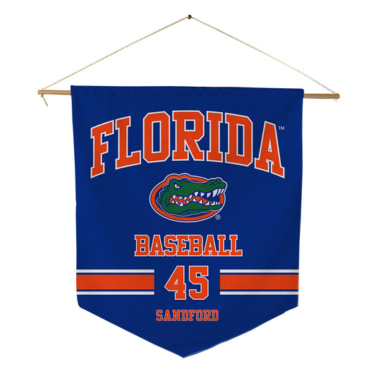 Florida - NCAA Baseball : Schuyler Sandford - Pennant - 18" x 21"-0