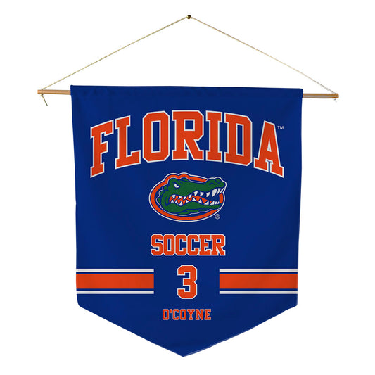 Florida - NCAA Women's Soccer : Tatum O'Coyne - Pennant - 18" x 21"-0