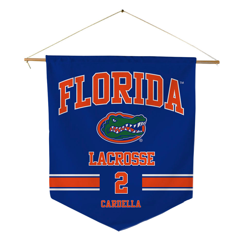 Florida - NCAA Women's Lacrosse : Sophia Cardella - Pennant - 18" x 21"-0