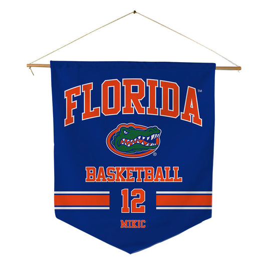 Florida - NCAA Men's Basketball : Viktor Mikic - Pennant - 18" x 21"-0