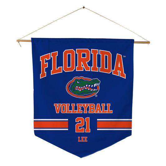Florida - NCAA Women's Volleyball : Bella Lee - Pennant - 18" x 21"-0