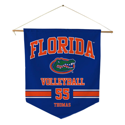 Florida - NCAA Women's Volleyball : Amaya Thomas - Pennant - 18" x 21"-0