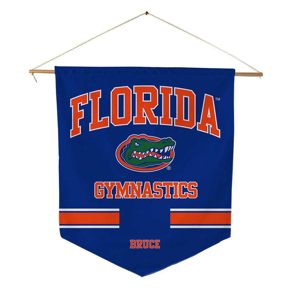Florida - NCAA Women's Gymnastics : Lily Bruce - Pennant - 18" x 21"-0