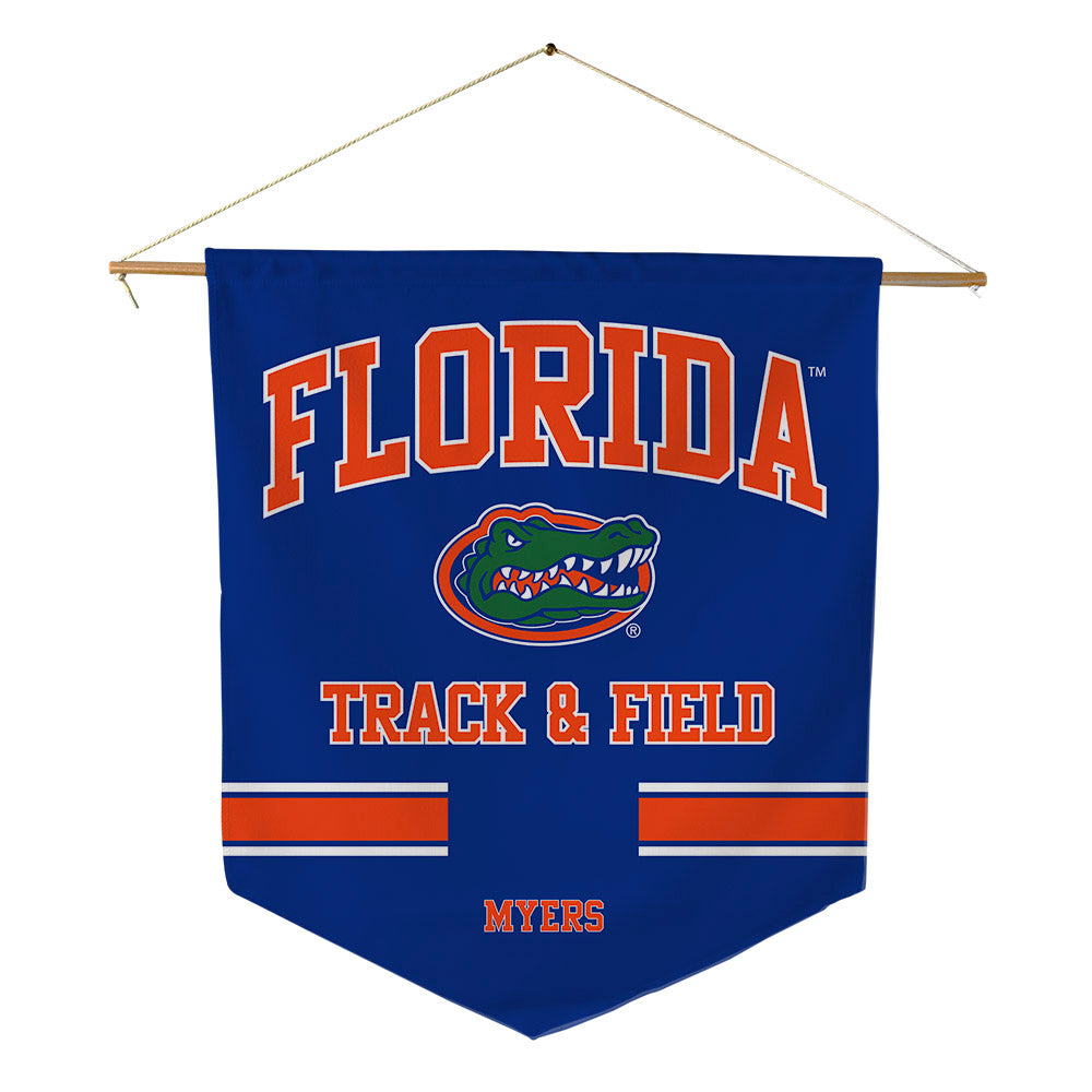 Florida - NCAA Men's Track & Field : Jesse Myers - Pennant - 18" x 21"-0