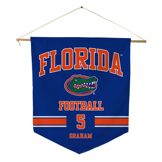 Florida - NCAA Football : Myles Graham - Pennant - 18" x 21"-0