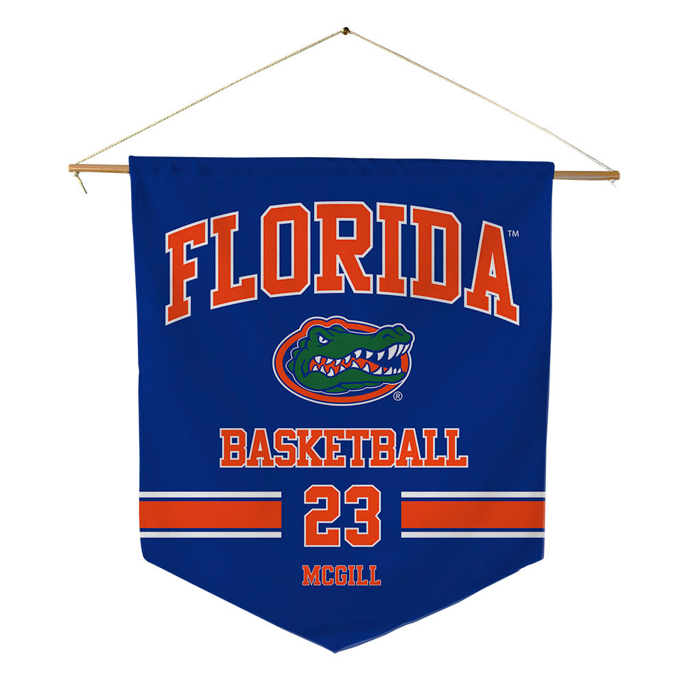 Florida - NCAA Women's Basketball : Alivia McGill - Pennant - 18" x 21"-0