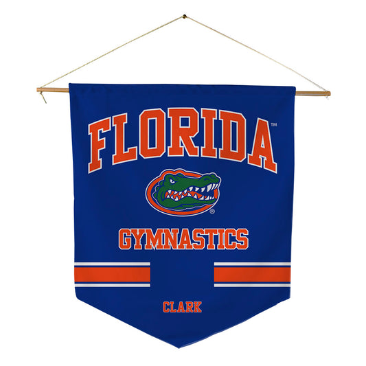 Florida - NCAA Women's Gymnastics : Taylor Clark - Pennant - 18" x 21"-0