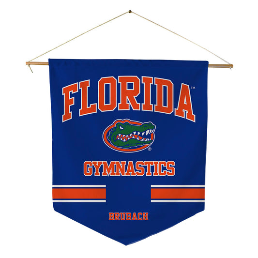 Florida - NCAA Women's Gymnastics : Lori Brubach - Pennant - 18" x 21"-0