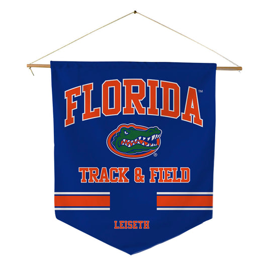 Florida - NCAA Women's Track & Field : Gracelyn Leiseth - Pennant - 18" x 21"-0