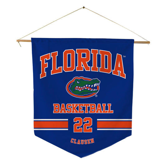 Florida - NCAA Women's Basketball : Paige Clausen - Pennant - 18" x 21"-0