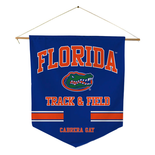 Florida - NCAA Men's Track & Field : Leikel Cabrera Gay - Pennant - 18" x 21"-0
