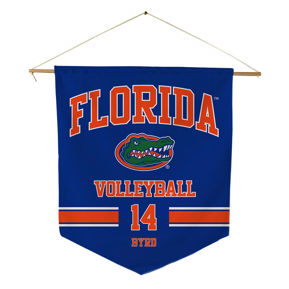 Florida - NCAA Women's Volleyball : Jordyn Byrd - Pennant - 18" x 21"-0