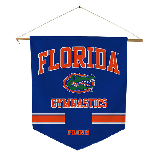 Florida - NCAA Women's Gymnastics : Anya Pilgrim - Pennant - 18" x 21"-0