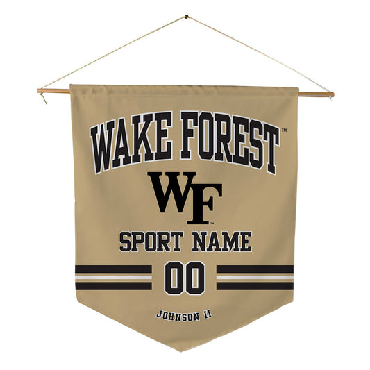 Wake Forest - NCAA Football : Derrell Johnson II - Pennant - 18" x 21"-0