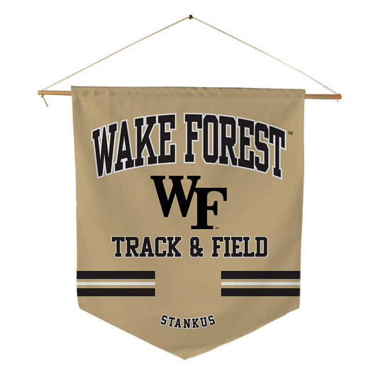 Wake Forest - NCAA Women's Track & Field : Abby Stankus - Pennant - 18" x 21"-0