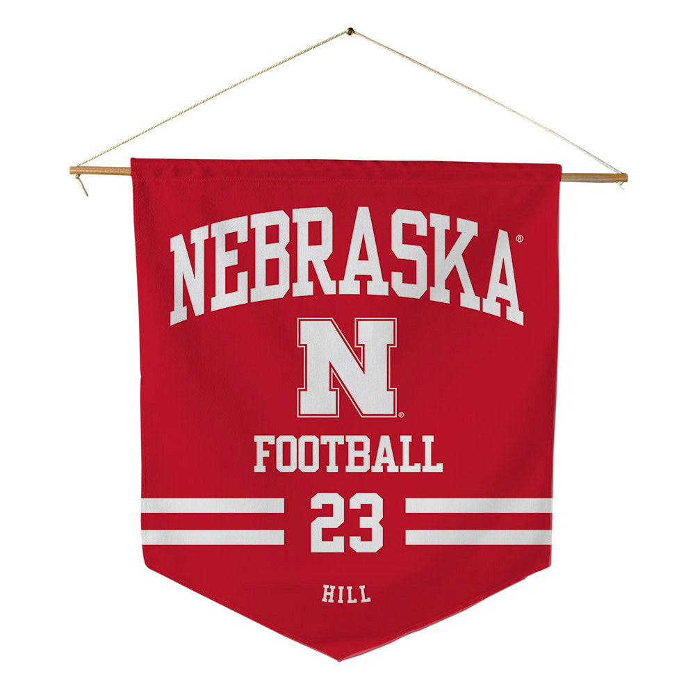 Nebraska - NCAA Football : Blye Hill - Pennant - 18" x 21"-0