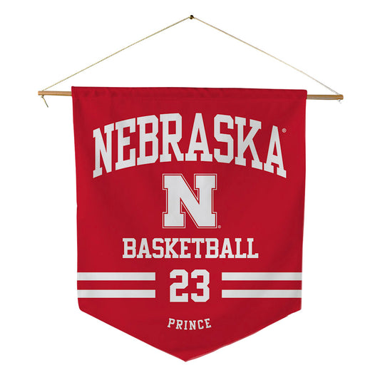 Nebraska - NCAA Women's Basketball : Britt Prince - Pennant - 18" x 21"-0