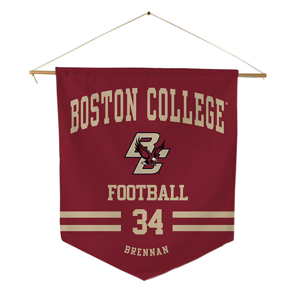Boston College - NCAA Football : Duke Brennan - Pennant - 18" x 21"-0