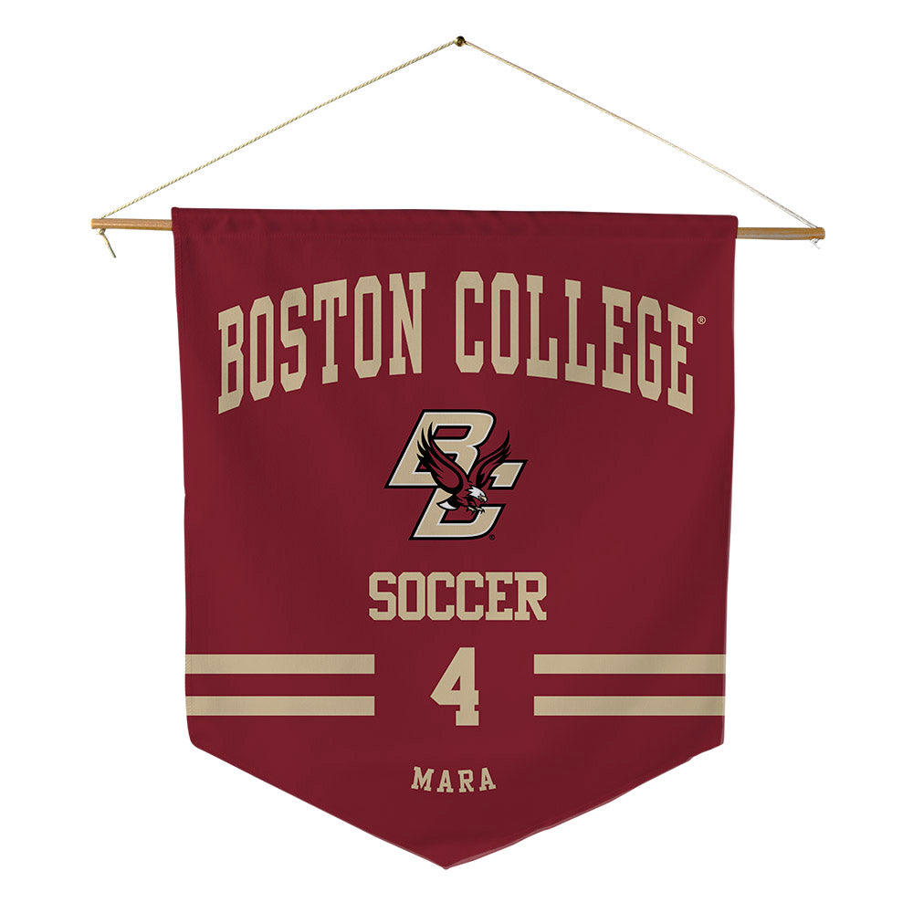 Boston College - NCAA Women's Soccer : Emily Mara - Pennant - 18" x 21"-0