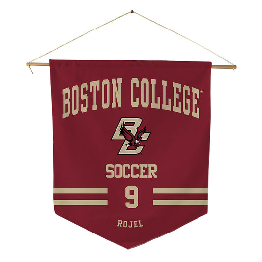 Boston College - NCAA Men's Soccer : Nikolai Rojel - Pennant - 18" x 21"-0