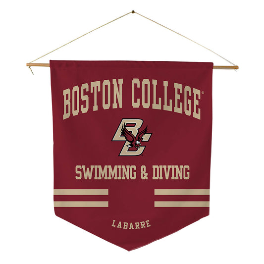 Boston College - NCAA Women's Swimming & Diving : Sophia LaBarre - Pennant - 18" x 21"-0