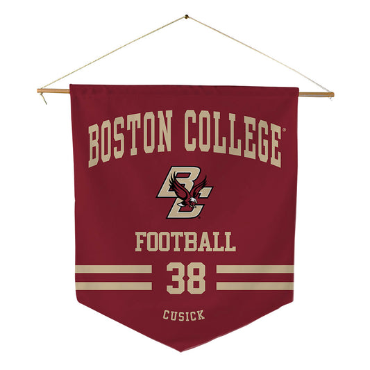 Boston College - NCAA Football : Tommy Cusick - Pennant - 18" x 21"-0