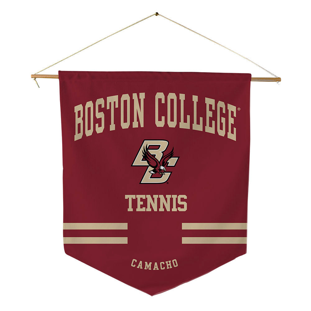 Boston College - NCAA Women's Tennis : Isabella Camacho - Pennant - 18" x 21"-0