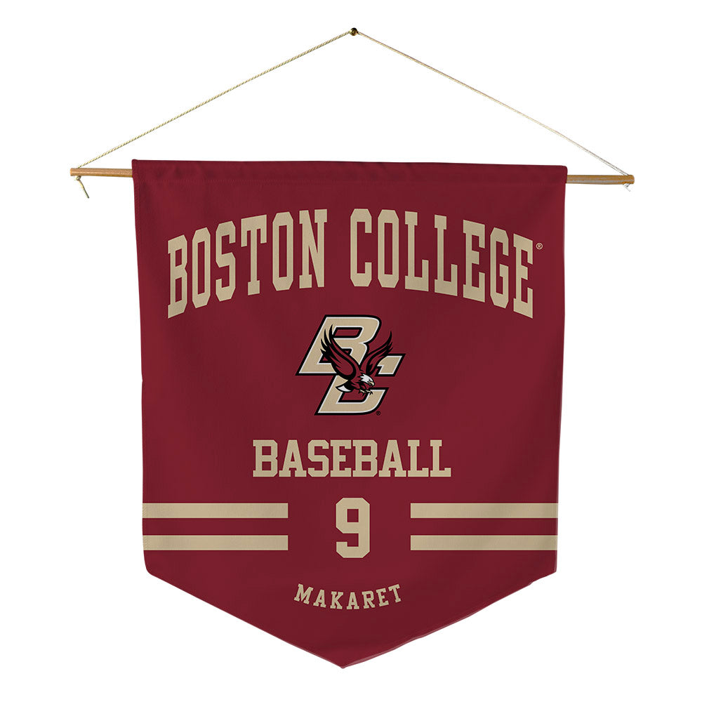 Boston College - NCAA Baseball : Gabe Makaret - Pennant - 18" x 21"-0