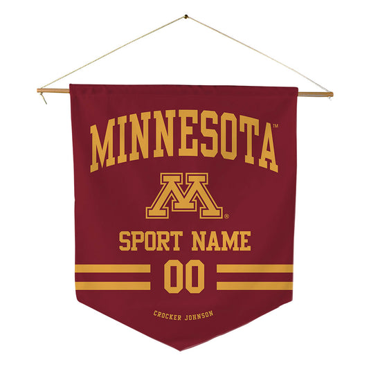 Minnesota - NCAA Men's Basketball : Jaylen Crocker johnson - Pennant - 18" x 21"-0