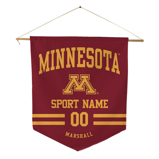 Minnesota - NCAA Football : Marcellus Marshall - Pennant - 18" x 21"-0